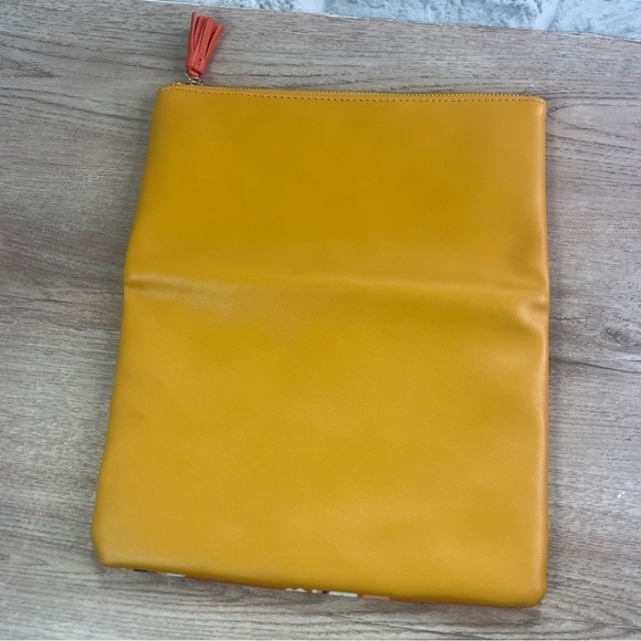 Rachel Pally Floral Yellow and Orange Clutch - Picture 6 of 7